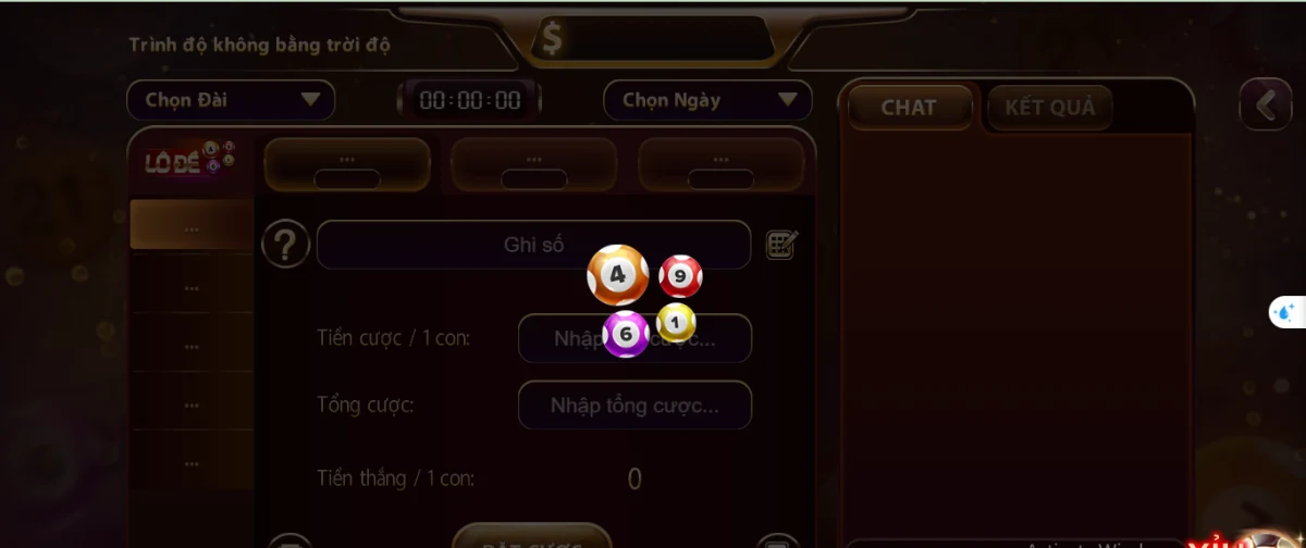 Các hình thức chơi ở game cá cược trong Lô đề Sunwin