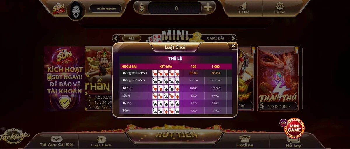 Cách tải ngay tựa game bài Mini poker Sunwin cho thiết bị điện thoại