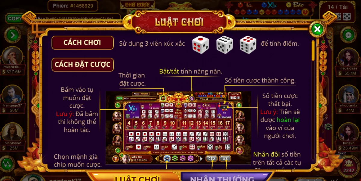 Cách chơi game sicbo nhà game Sun win dễ hiểu nhất