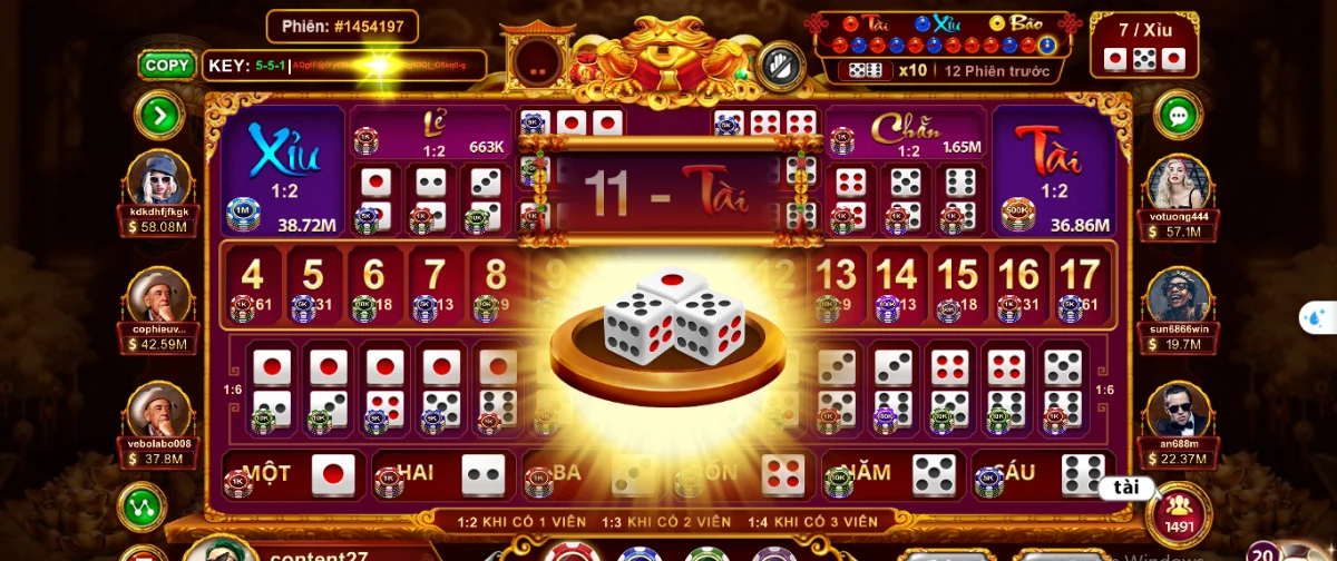 Tổng quan về game Tài xỉu online tại Sunwin live