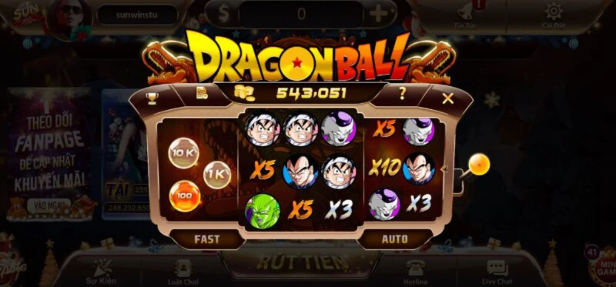 Tổng hợp mẹo hay để chơi game dragon ball trên nhà game Sunwin 