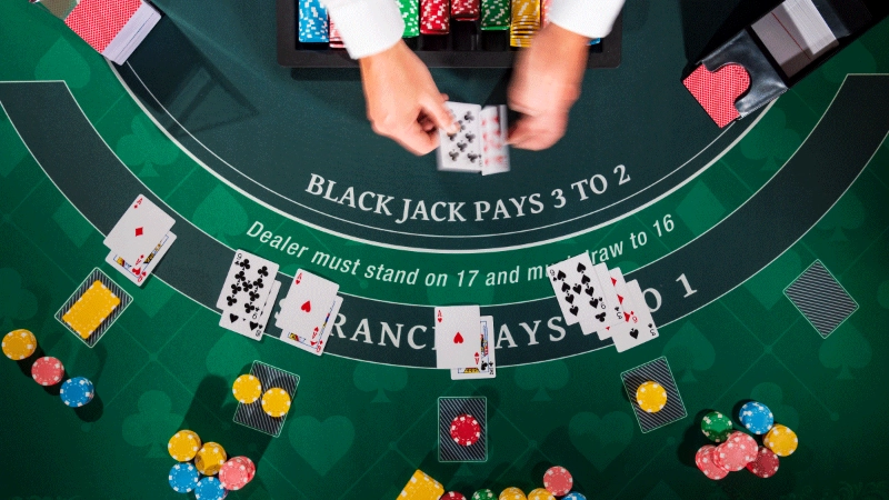 Cách chia bài blackjack tải Sun win