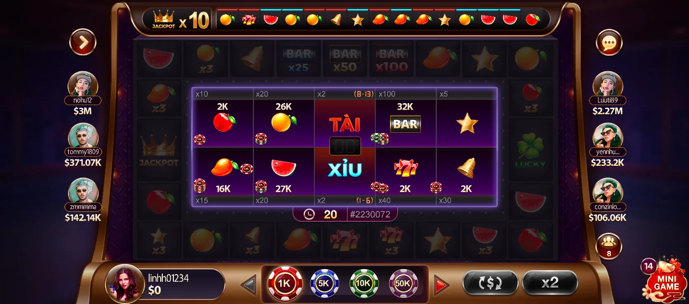 Quy tắc chơi xèng 777 đơn giản tại cổng nhà game Sun win